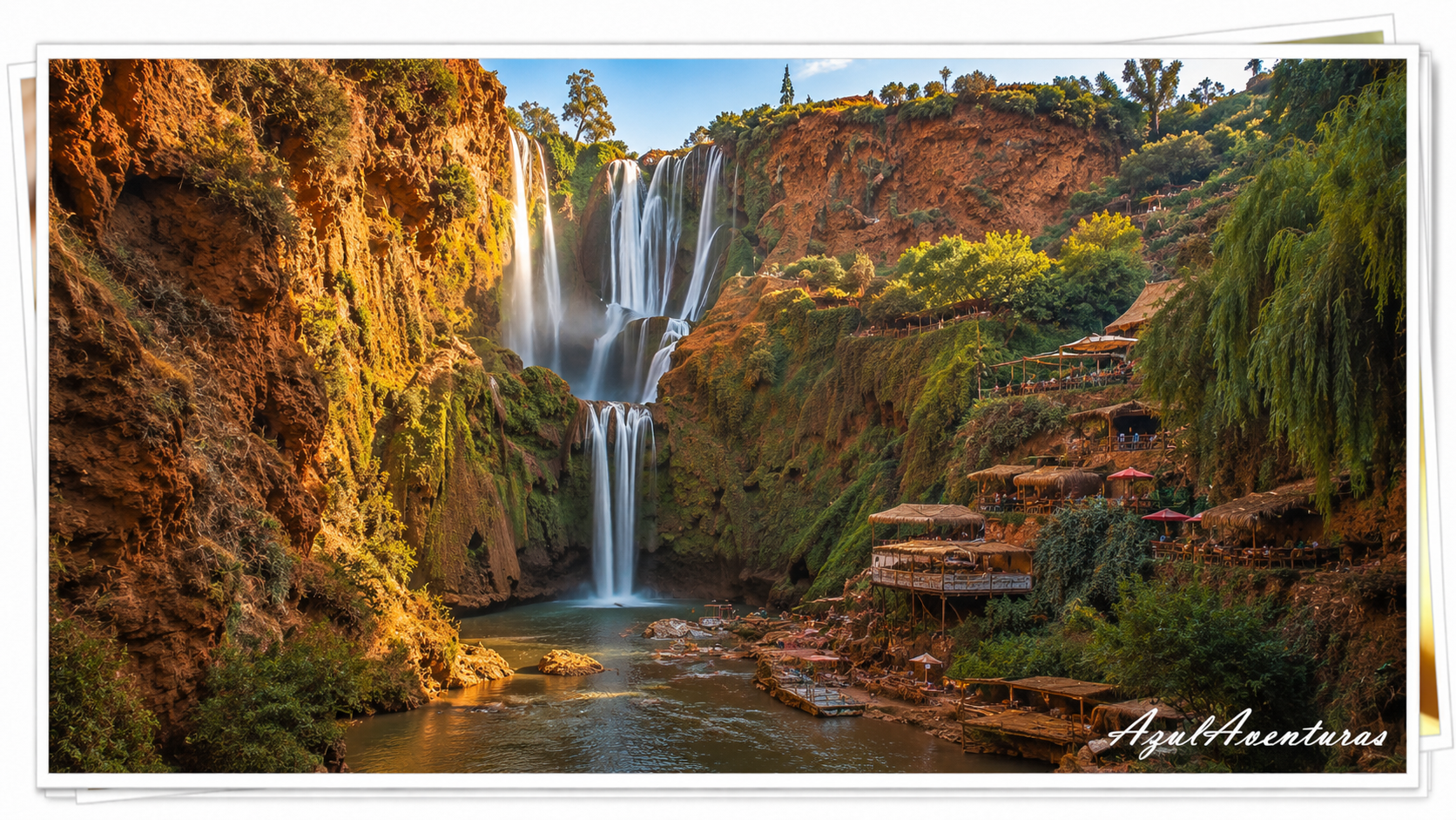 Excursión desde Marrakech a las Cascadas de Ouzoud